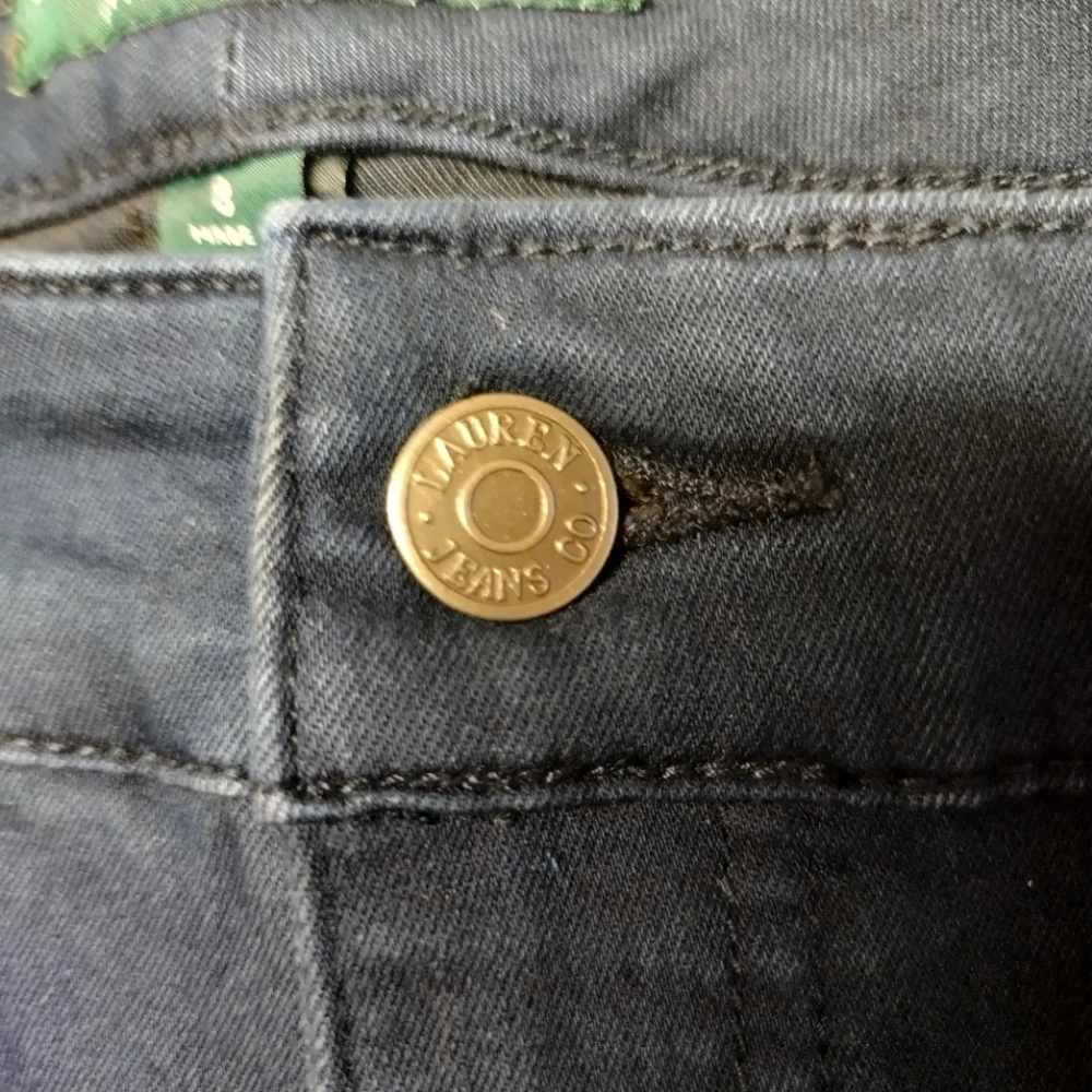 Lauren Ralph Lauren Jeans - Women's Size 8 - Dark Wash - Picture 4 of 8